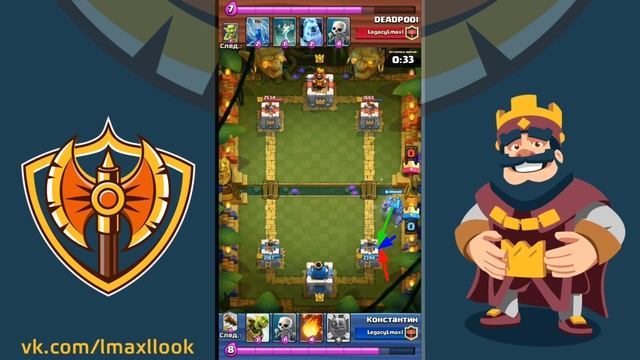 БАГ! ГОЛЕМ ПОШЕЛ ПРОТИВ СВОИХ! CLASH ROYALE смотреть онлайн