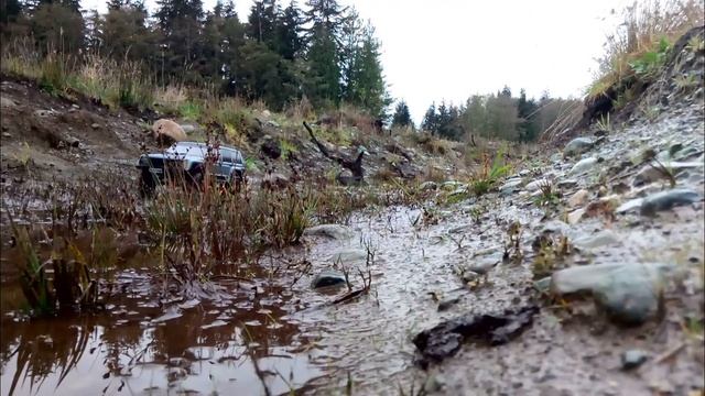 Reaper RC - Swamp Trekkin | SCX10 II Jeep Cherokee XJ смотреть онлайн