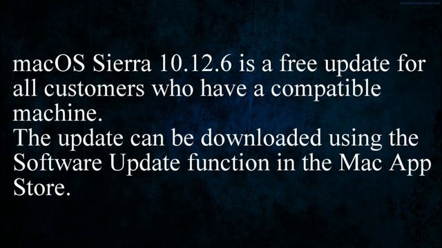 Apple releases mac OS Sierra 10.12.6 || mac OS Sierra || Software Updates смотреть онлайн