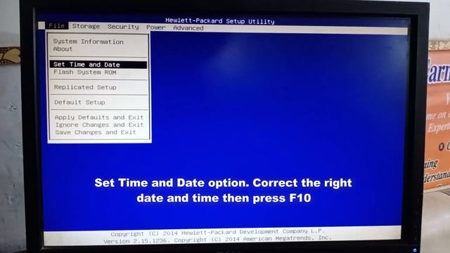 Solved : 161- real time clock power loss | 163 -Time and Date Not Set | 162- System Options Not Set смотреть онлайн