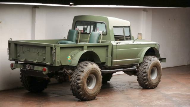 CUSTOM KAISER JEEP M715 PICKUP TRUCK смотреть онлайн