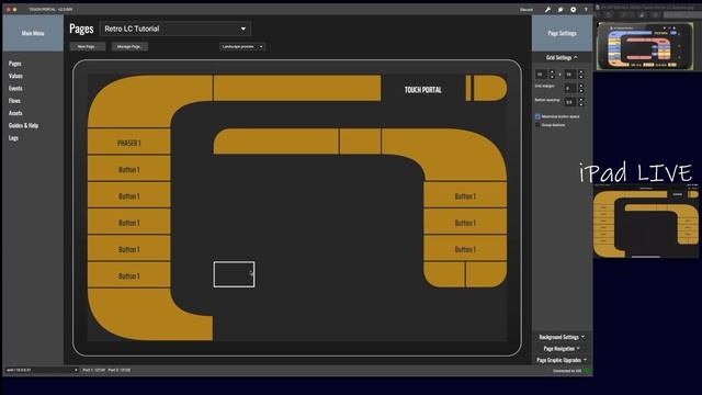 Touch Portal Retro LC Buttons смотреть онлайн