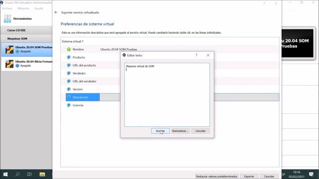 Creacion de una OVA con VirtualBox смотреть онлайн