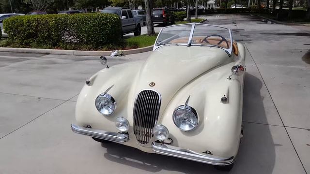Jaguar XK120 ROADSTER 1953 смотреть онлайн