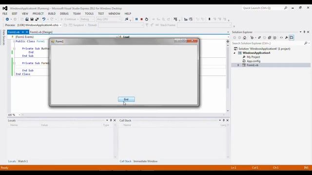 How to make a full screen form in Visual Studio 2012 смотреть онлайн