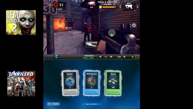 UNKILLED vs DEAD TRIGGER 2 Android Gameplay смотреть онлайн