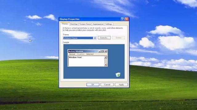 How to Change Your Desktop Theme in Windows XP смотреть онлайн
