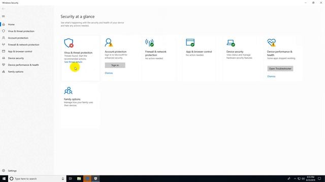 Your virus & threat protection is managed by your organization смотреть онлайн