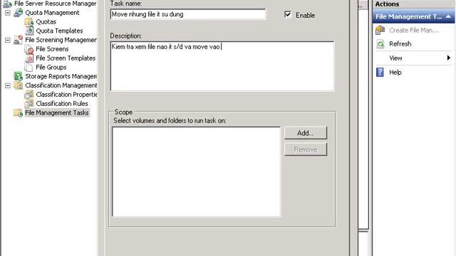 7. File Server Resource Manager 2008 R2: Config FSRM Classification and Management Task смотреть онлайн