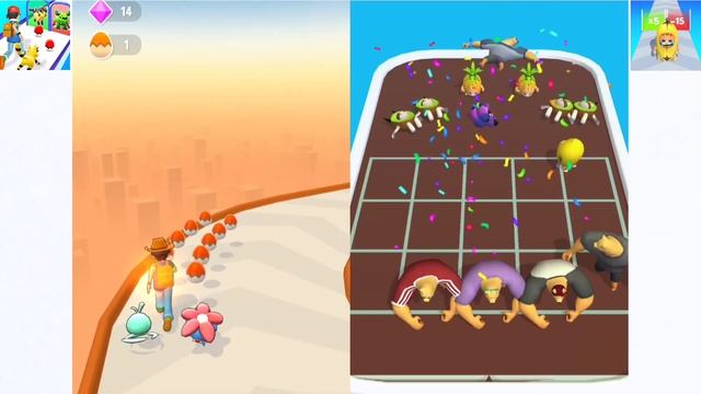 Monster Squad Rush | Epic Banana Run / All Level Gameplay: Android,iOS смотреть онлайн