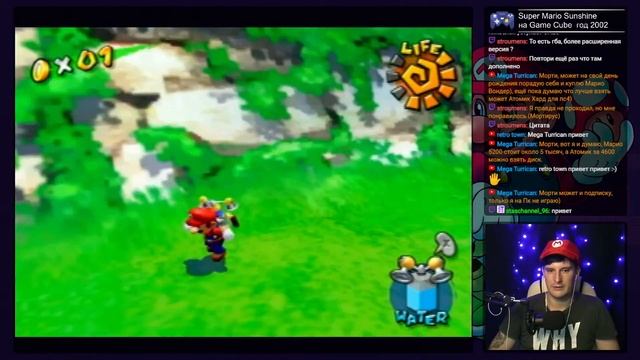 Super Mario Sunshine 2002 год на Game Cube - Marioдержимость