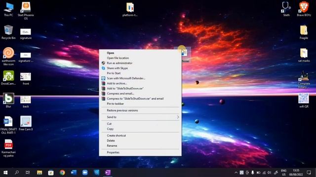 Enable Slide To Shutdown in Windows 10 and Windows 11 смотреть онлайн