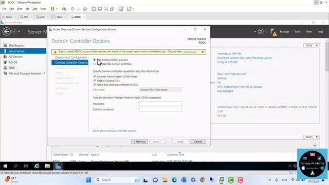 024 Windows server 2022 - Read Only Domain Controller (RODC) смотреть онлайн