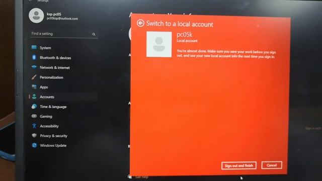 How to sign out Microsoft account on Windows 11 смотреть онлайн