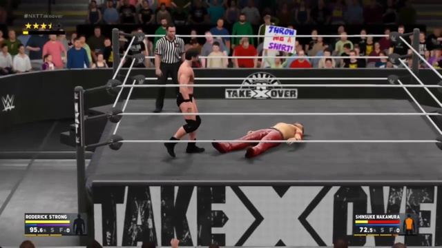 Roderick Strong vs Shinsuke Nakamura смотреть онлайн