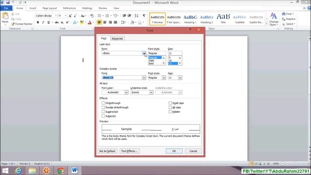 How to set default Font in Microsoft Word - Bangla Word Tutorial смотреть онлайн