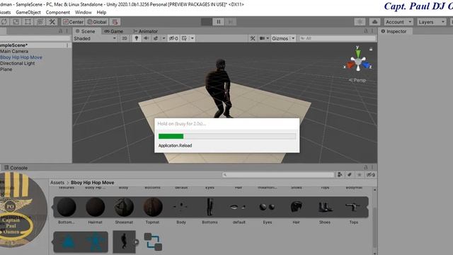 How to Import Character from Adobe Fuse into Mixamo and Download Animated Copies into Unity смотреть онлайн