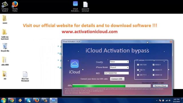 Activation iCloud bypasss lock ios 8 смотреть онлайн