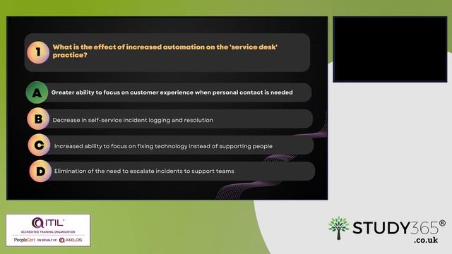 Ace the ITIL Foundation Exam: Tips and Tricks смотреть онлайн