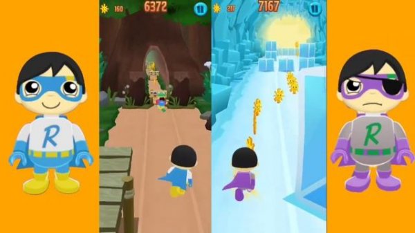 Tag With Ryan Amazing Characters | Dark Titan vs Blue Titan Funny Android Gameplay