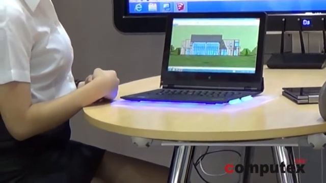 COMPUTEX TAIPEI 2014 - Intel Live Demo Part 4 - WiDi Application in Office Senario смотреть онлайн