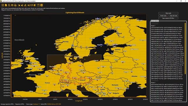 LightningChart - Maps for .NET смотреть онлайн