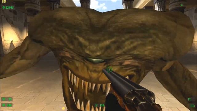 Dual Pentium III - HD4670 AGP: Serious Sam HD First Encounter смотреть онлайн