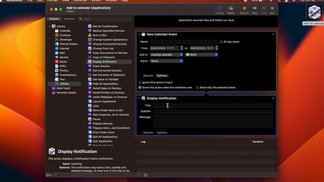 Automator In MacOS