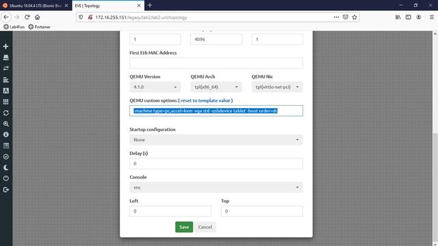 Adicionando novas imagens ao EVE-NG смотреть онлайн