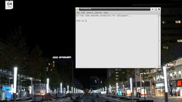 E17 enlightenment Window Manager смотреть онлайн