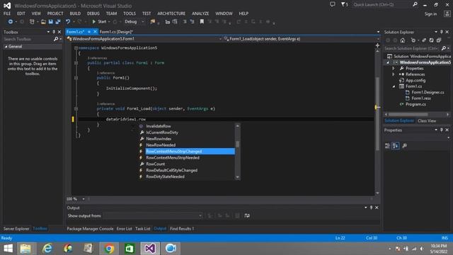 How to Count Rows in DataGridView Using C# смотреть онлайн