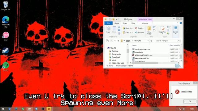 HELLGATE - My Simple VBScript Malware смотреть онлайн