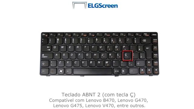 Teclado ABNT 2 para Notebook - Compatível com Lenovo (modelos na descrição) смотреть онлайн