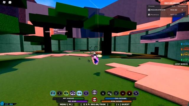 COMBO FULL TAIJUTSU VS COMBO FULL NINJUTSU NO SHINDO LIFE!!! смотреть онлайн