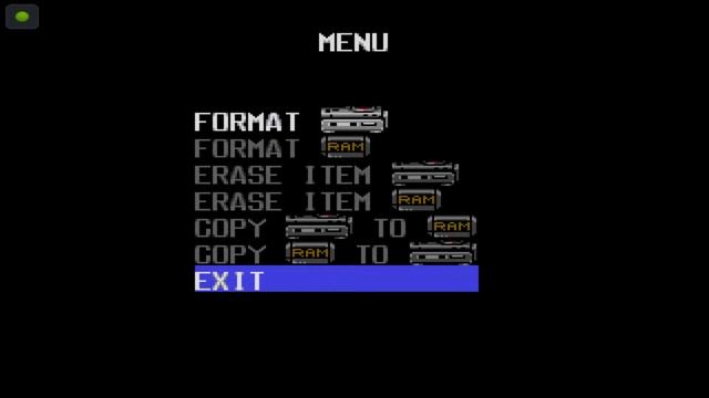 Sega CD Menu interface смотреть онлайн