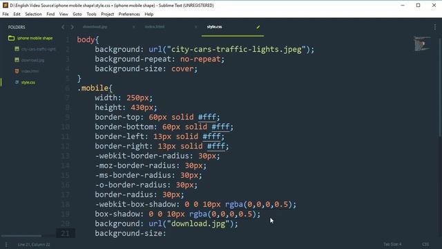 Create HTML CSS Iphone 7 Mobile Shape смотреть онлайн