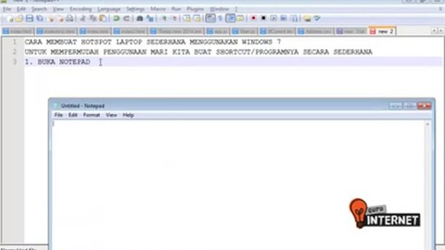 WINDOWS 7 Cara Mudah Bikin Hotspot Wifi di Laptop смотреть онлайн