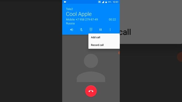 Alcatel POP 4 5051D screen recording / Incoming call смотреть онлайн