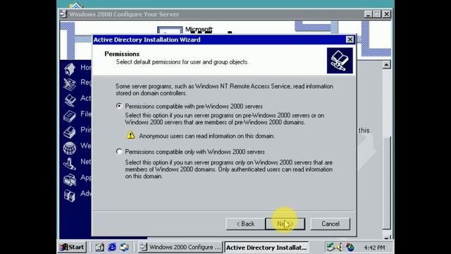 Bcsl 63 2017 dec set 3 Question 2 Install and configuration of Active directory in windows 2000 смотреть онлайн