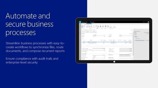 Tech Data and Microsoft: Dynamics 365 Financials смотреть онлайн