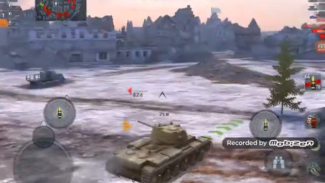 ПУТЬ К ПОБЕДЕ!! |World of Tanks Blitz добиваемся до КВ-1С смотреть онлайн