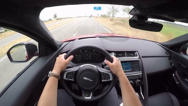 2018 Jaguar E-Pace D180 - POV Test Drive (no talking, pure driving) смотреть онлайн
