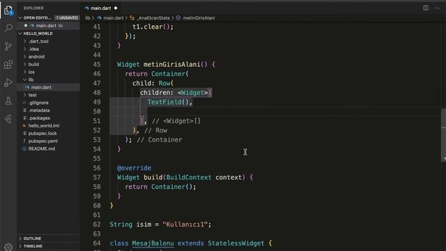 25# Flutter Temel Chat App (Mesajlaşma Uygulaması 2. Versiyon) Flutter ile Mobil Uygulama Geliştirm смотреть онлайн