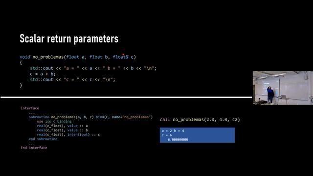 Lecture 1, part 2: Mixed-language programming in Fortran смотреть онлайн