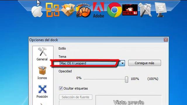 Como descargar la barra de Mac os para windows y como configurarla gratis[2013] смотреть онлайн