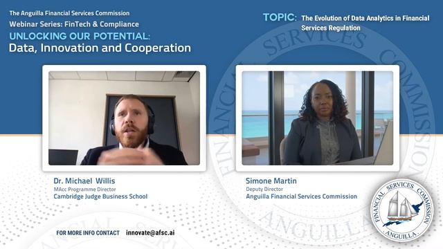Anguilla Financial Services Commission FinTech & Compliance Webinar Series Ep.4 ft. Cambridge JBS смотреть онлайн