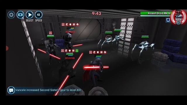 SWGOH Conquest 16: S5 Win with full Inquisitor squad vs HK Mini-Boss using G7-8 toons смотреть онлайн