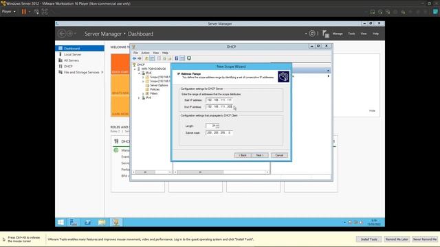 Konfigurasi DHCP Server di Win Server 2012 смотреть онлайн