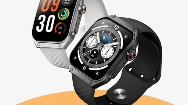 Haylou Watch S8 with AMOLED, blood pressure monitoring, and Bluetooth calling unveiled. смотреть онлайн