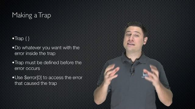 Windows PowerShell Intermediate Chapter 03 - Error Trapping and Handling смотреть онлайн